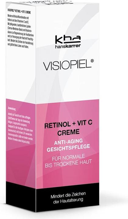 Actual product image Hans Karrer VISIOPIEL Retinol + Vit C Cr Disp 50ml (50 ml)