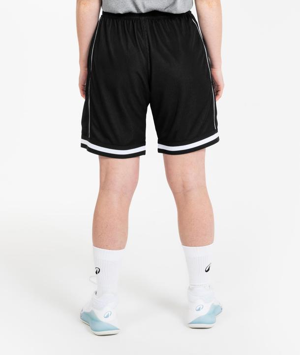 Produktbild Kipsta Damen/Herren Basketball Shorts wendbar leicht - SHR 500 schwarz-weiss (XS)