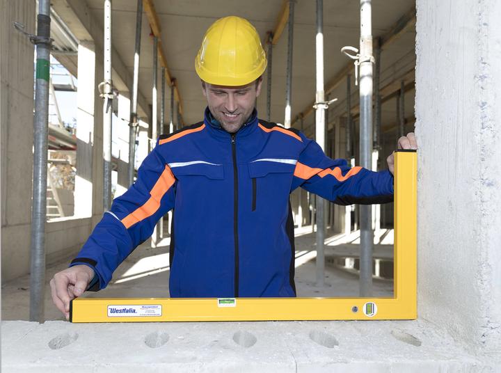 Immagine prodotto Anrotec Angolo di costruzione 800 x 400 mm 90 gradi con 2 livelle a bolla d'aria