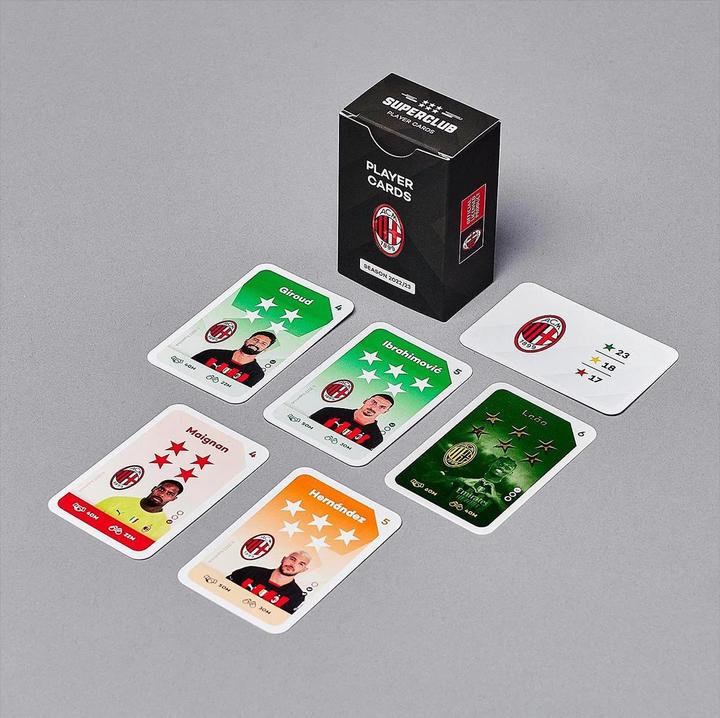 Produktbild Superclub AC Milan - Player Cards (Englisch)