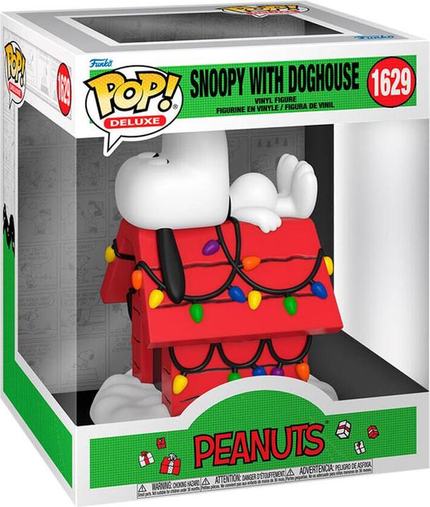 Produktbild Funko Pop! Deluxe: A Charlie Brown Christmas - Snoopy with Doghouse