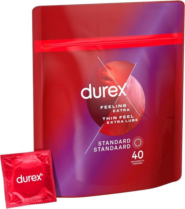 Image du produit Durex Thin Feel Extra Lube (40 pcs)