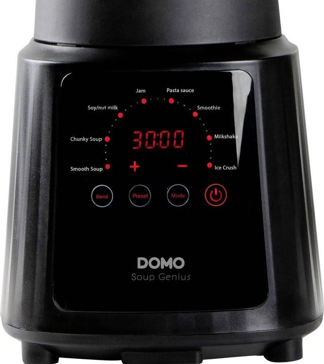 Immagine prodotto Domo Digital Genius DO726BL Cuoci zuppa nero (900 W)