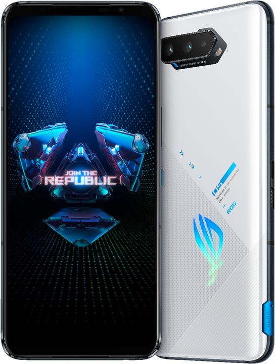 ASUS ROG Phone 5 (16GB) (256 GB, Storm White, 6.78", Dual SIM, 64 Mpx, 5G)