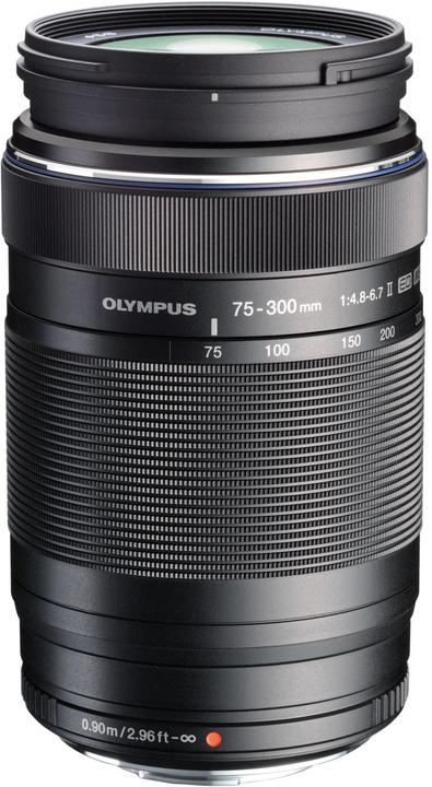 Produktbild Olympus ED 75-300mm f/4.8-6.7 II Black (Micro Four Thirds, Micro Four Thirds)