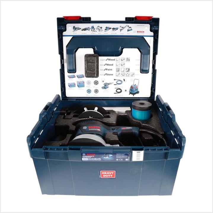 Produktbild Bosch Professional GEX 125-150 AVE Set inkl. L-BOXX (Exzenterschleifer, 400 W)
