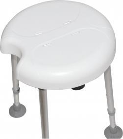 Actual product image Devilbiss Tabouret de douche Delphi avec ouverture hygiénique (180 kg)