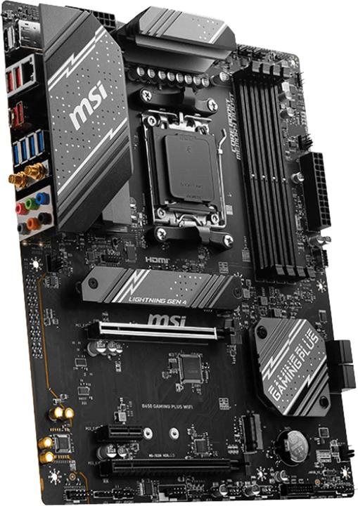 Image du produit MSI B650 GAMING PLUS WIFI (AM5, AMD B650, ATX)