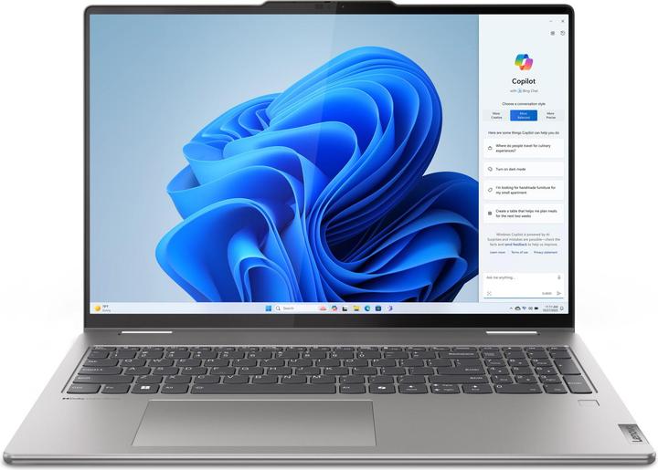 Produktbild Lenovo Yoga 7 2-in-1 16AHP9 (16", AMD Ryzen 7 8840HS, 16 GB, 1000 GB, US)