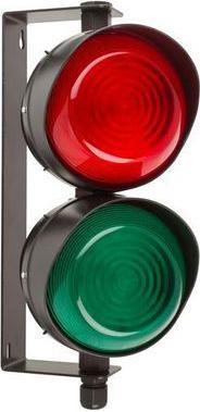 Actual product image Rs Pro LED traffic light signal lamp 2-stage lens green, red