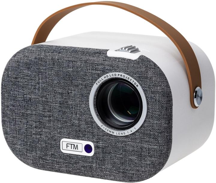 Immagine prodotto FTM Projektor Mini, ANSI-Lumen: 200 lm, Auflösung: 1920 x (Full HD, 200 lm)