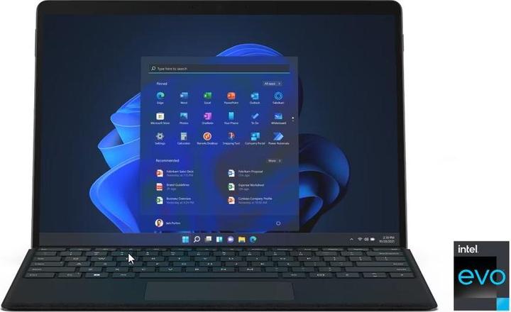 Image du produit Microsoft Surface Pro 8 (13", Noyau i7-1185G7, 256 Go, 256 Go, Sans disposition de clavier)