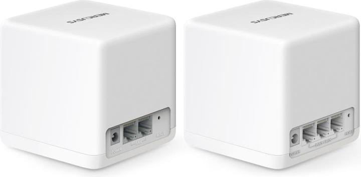 Actual product image Mercusys WL-Router Halo H1500X Home Mesh WiFi System 2-Pack