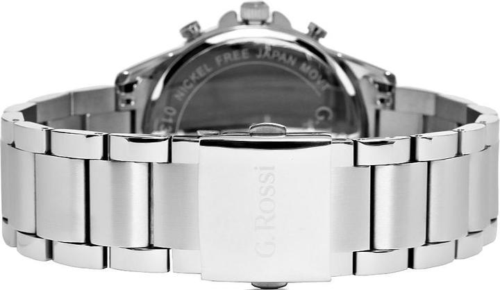 Produktbild Gino Rossi G.Rossi Dual Time Herrenuhr E13605B-1C1