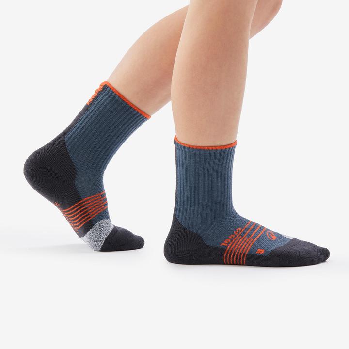 Actual product image Quechua Wandersocken Kinder niedrig - Hike 900 blau (27, 30)