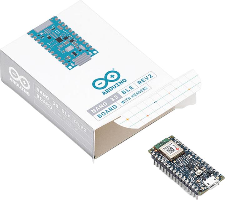 Produktbild Arduino ABX00072 Board Nano 33 BLE Rev2 with headers Nano ARM® Cortex®-M4