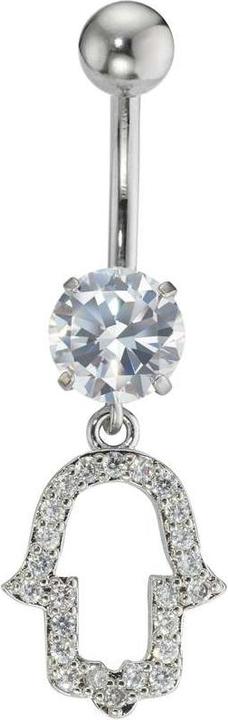 Bijouteria Bauchpiercing (Zirkonia, Chirurgenstahl 316L)