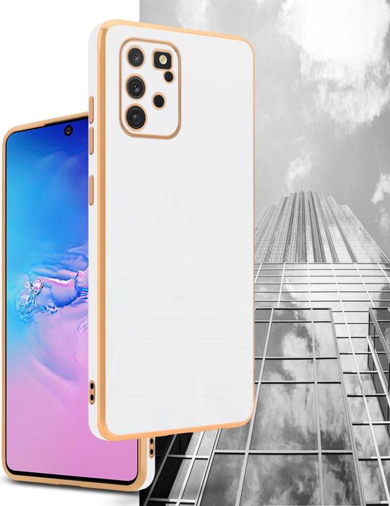 Actual product image Cadorabo Case for Samsung Galaxy A91 / S10 LITE / M80s in TPU with camera protection LM130 Style (Samsung Galaxy A91, Samsung Galaxy S10 Lite)
