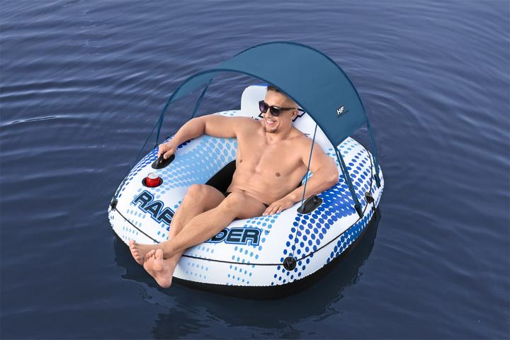 Produktbild Hydro-Force Schwimmring Rapig Rider mit Sonnenschutzdach