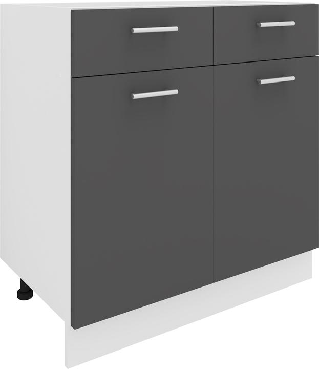 Immagine prodotto VCM Armadio da cucina Larghezza 80 cm Cassetto Base Armadio da cucina Mobili da cucina Esilo (80 x 46 x 82 cm)