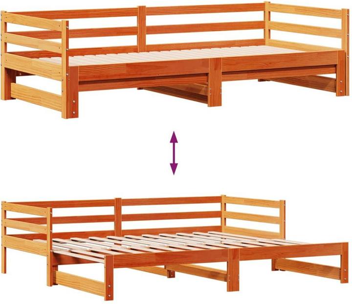 Immagine prodotto VidaXL Letto da giorno allungabile con cassetti (90 x 190 cm)