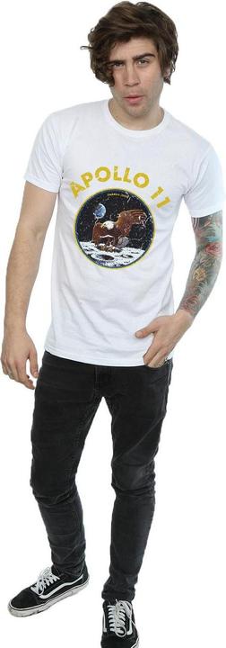 Actual product image Nasa Mens Classic Apollo 11 Cotton T-Shirt (M)