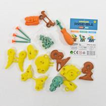Produktbild Magni Kögler 90506 - DIY Bau-Set Robo-Dino im Ei, T-Rex Spielfigur, Dinosaurier-Figur mit Katapult und