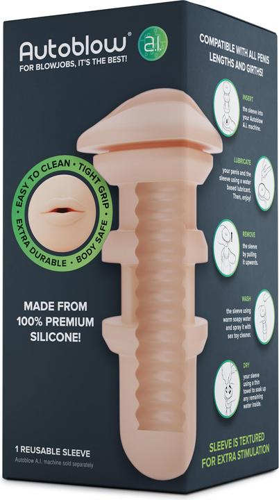 Image du produit Autoblow Manchon buccal en silicone A.I.