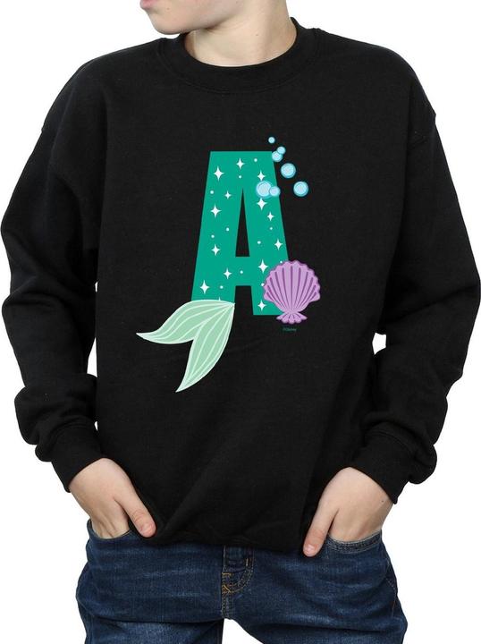 Produktbild Disney Alphabet A Is For Ariel Sweatshirt Jungen (128)