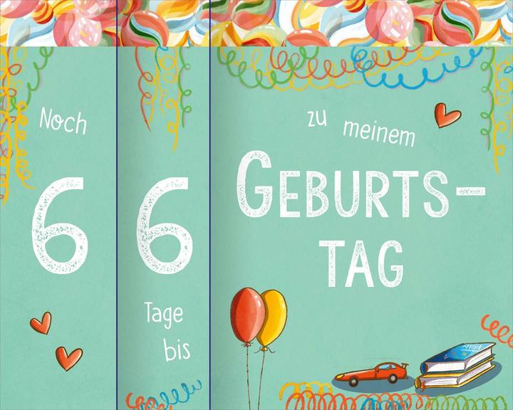 Actual product image Mein Countdown-Kalender für die Schule (German)