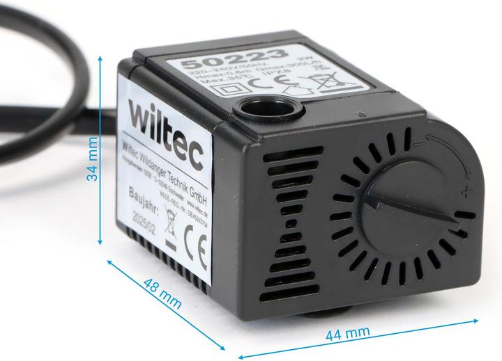 Image du produit SunSun HJ-311 ECO Mini Pompe à eau 300l/h 2W Pompe d’aquarium Économie d'énergie Débit réglable Moteur