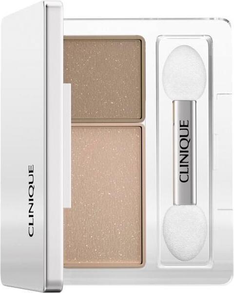 Actual product image Clinique All About Shadow Duo Eyeshadow 2 Grams (Starlight, Starbright)