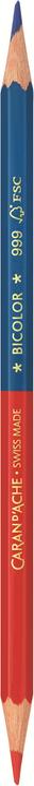 Produktbild Caran d'Ache Prismalo Aquarelle Bicolor Farbstift (Blau, Rot, 1 x)