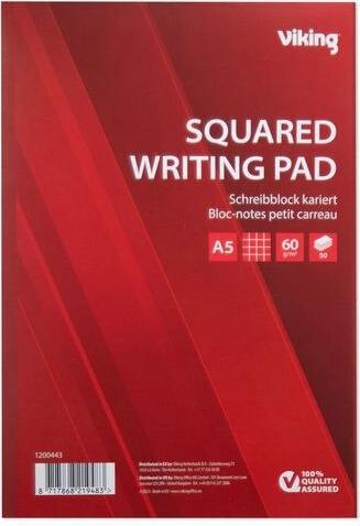 Produktbild Viking Notizblock DIN A5 Kariert (A5, Kariert, Weicher Einband)