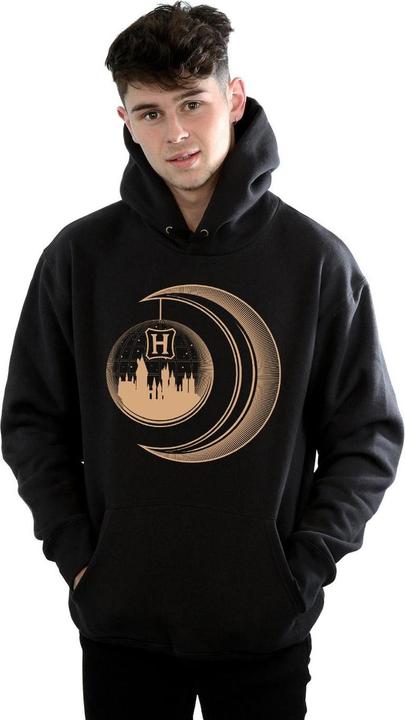 Actual product image Mens Hogwarts Moon Hoodie (M)