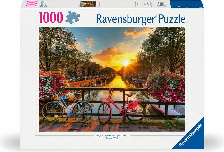 Actual product image Ravensburger Bicycles in Amsterdam (1000 pieces)