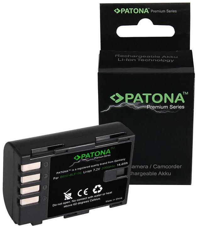 Immagine prodotto Patona Batteria Premium Panasonic DMW-BLF19E Panasonic DMW-BLF19E (Batteria della fotocamera)