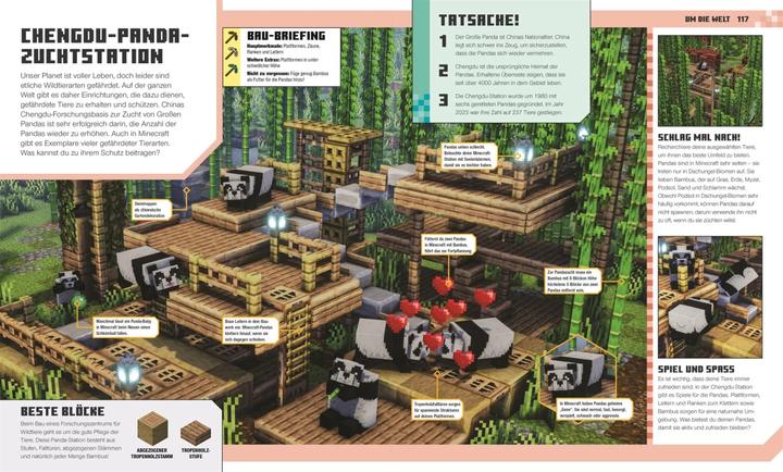 Actual product image Minecraft Das offizielle Minecraft Ideen Buch (German, Thomas McBrien, 2023)