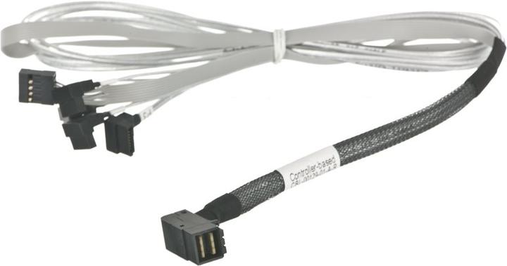 Actual product image Adaptec Mini-SAS HD x4 (SFF-8643) to 4 Serial ATA x1