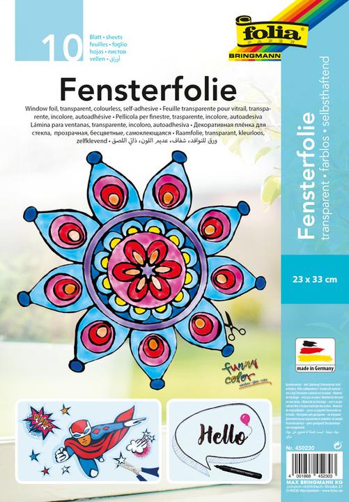 Actual product image Folia Window film (23 x 33 cm)