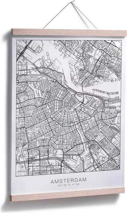 Immagine prodotto Trenddeko Mappa della città di Amsterdam (60 x 80 cm)