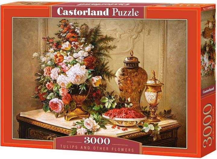 Castorland Castor 3000 EL. Tulipani e altri fiori (3000 pezzi)