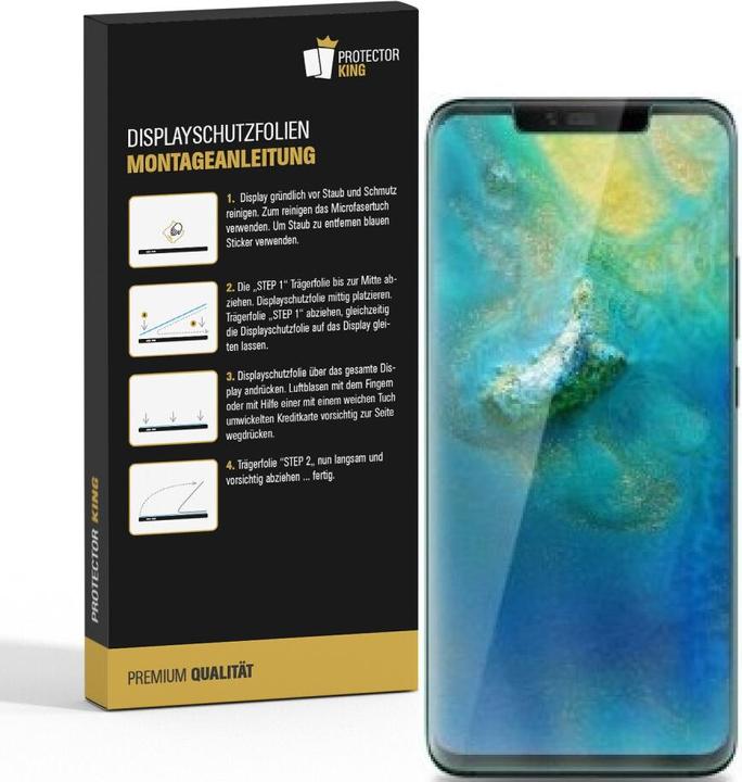 Produktbild Protectorking 3x Panzerfolie Anti-Shock HD Klar (3 Stück, Huawei Mate 20 Lite)