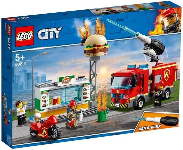 Produktbild LEGO Feuerwehreinsatz im Burger-Restaurant (60214, LEGO City)