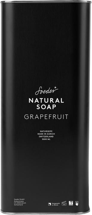 Actual product image Soeder* Natural Soap Grapefruit (Liquid soap, 5000 ml)