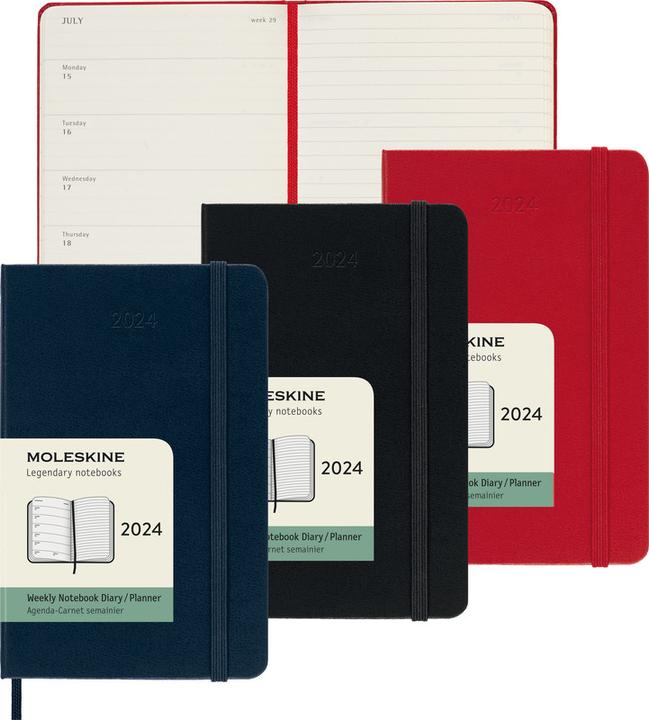 Image du produit Moleskine Agenda de poche (9 x 14 cm, Anglais)