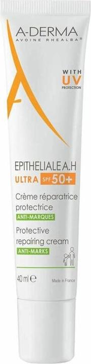 Actual product image A-Derma EPITHELIALE AH ULTRA Cream SPF50+ Cream (Suntan cream, SPF 50, 40 ml, 66 g)