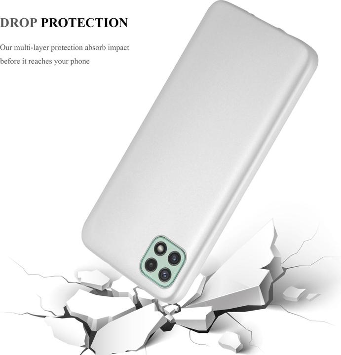 Image du produit Cadorabo TPU Matt Metallic Cover (Samsung Galaxy A22 5G)