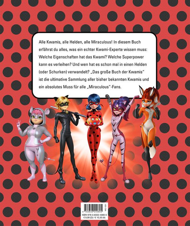 Actual product image Panini Miraculous: Das grosse Buch der Kwamis (German, Claudia weber, 2022)