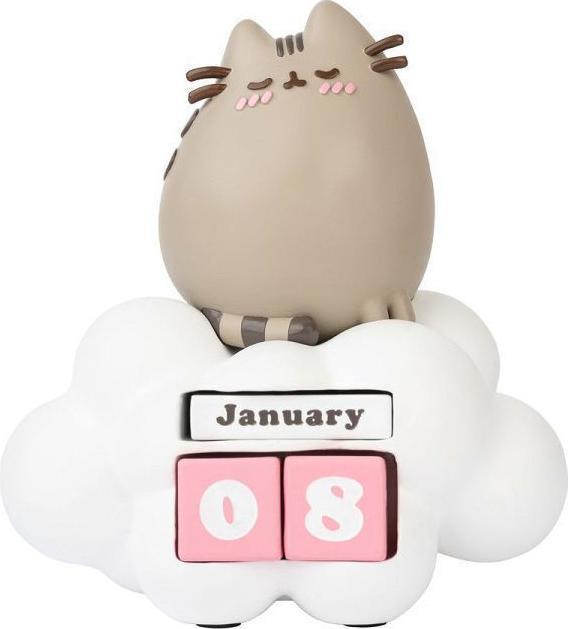 Productafbeelding NoName PUSHEEN - Kalender Perpétuel 3D en Résine - '10x12x13cm'. (10 x 13 cm, Hardcover)